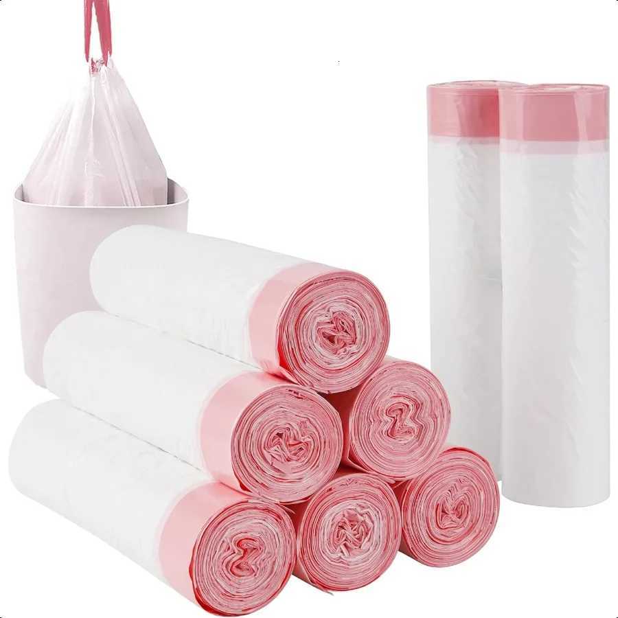 8 Gallon Plastic Trash Bags 120 Count Black Drawstring Thick Garbage Bags for Office Kitchen Home 2206 x 2561 White 8 C251119