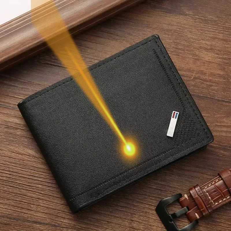 Engraved Name Mens Short Wallet Frosted Leather Material with Multi-Slot Coin Pocket Perfect Birthday Anniversary Gift for HimT251119