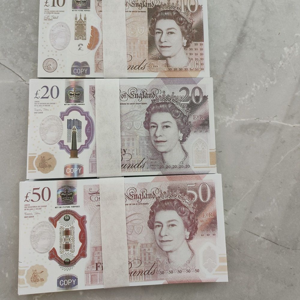 Realistic Counterfeit Money Set for Games & Rehearsals - Life-Like Banknotes of Various Currencies