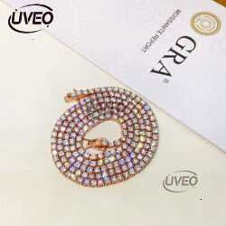 Hip Hop Jewelry Sterg Sier Pass Tester Dia VVS Moissanite Tennis Chain