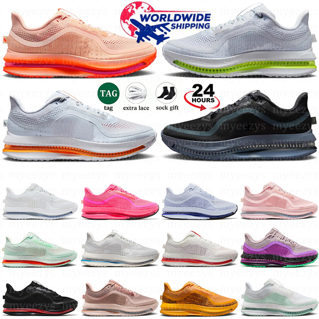 Top Pegasuses Premium Men Women Running Shoes Total Orange Designer Trainers Airscape Black Bright Crimson Volt Violet Outdoor Sneakers Size 36-45