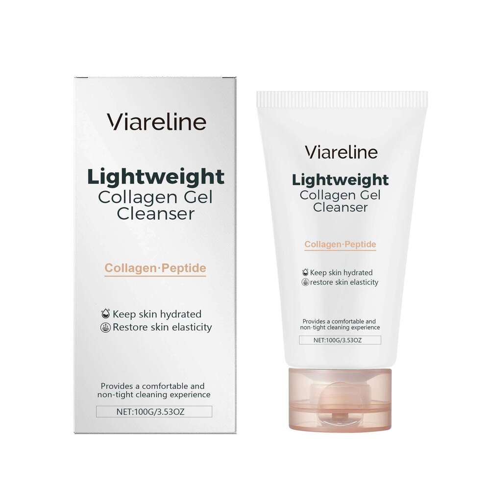 Viareline Gentle Care Cleansing Skin Smooth Moisturizing Hydrating Facial Cleanser