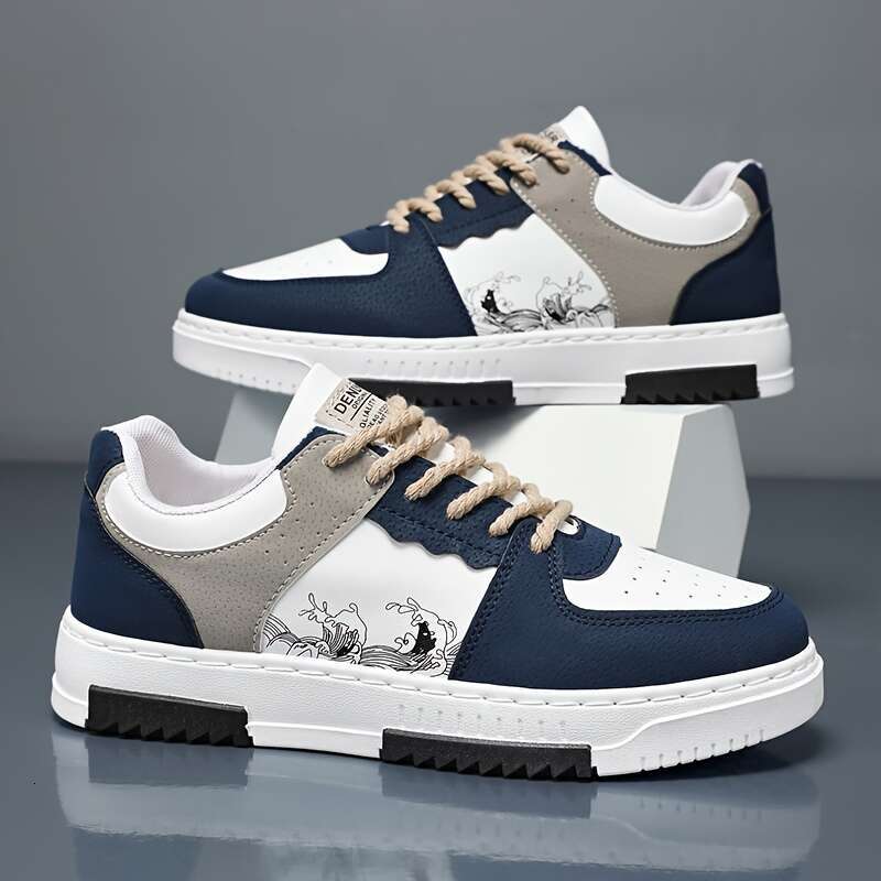 designer shoes sneaker Comfortable Men's Retro Sneakers Low Top Lace-Up Slip-Ons Outdoor Activities and Daily Casual Wear high quality