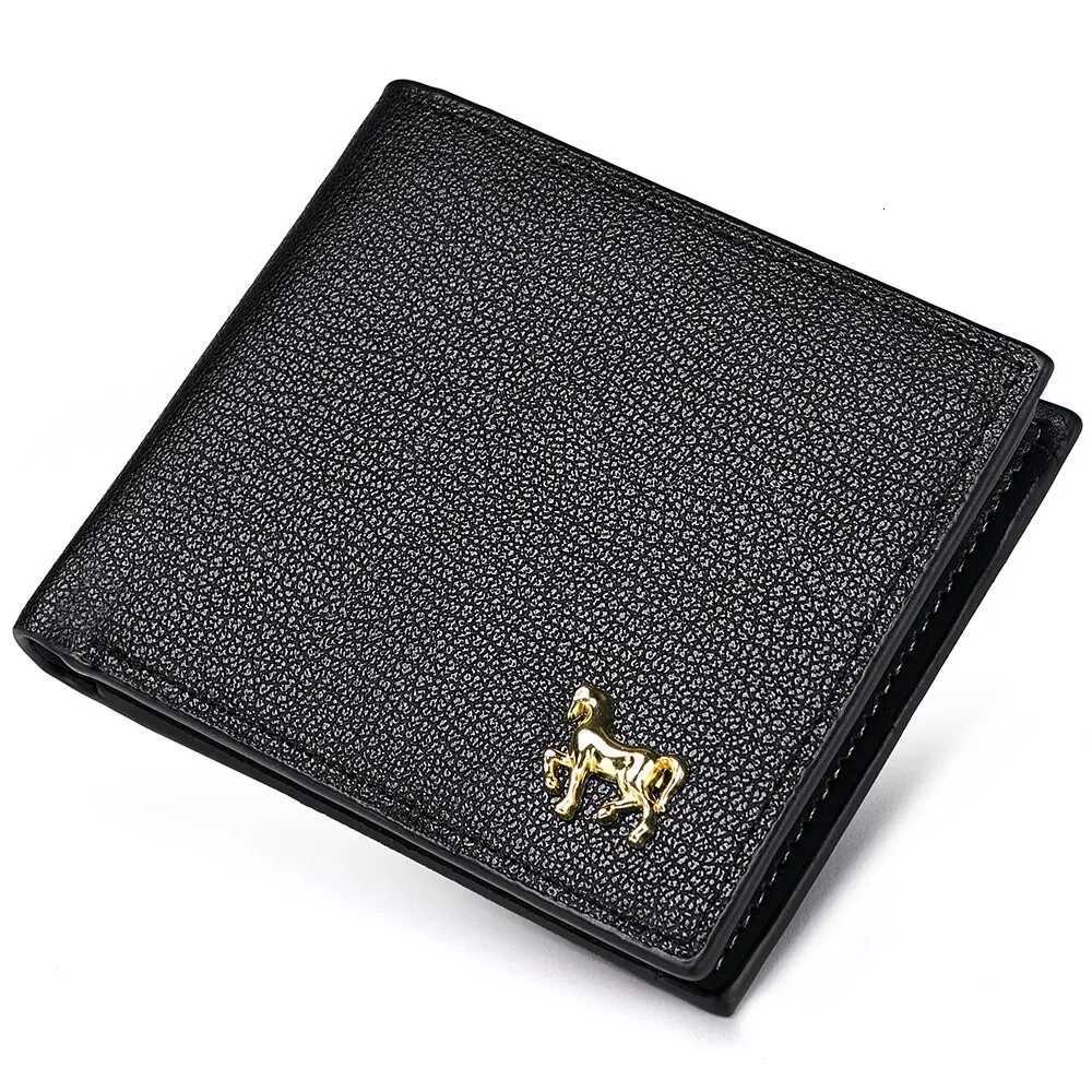 New Mens Horizontal Wallet Multi-Functional Business Zipper Coin For Men Wallet With Credit Card HolderT251119