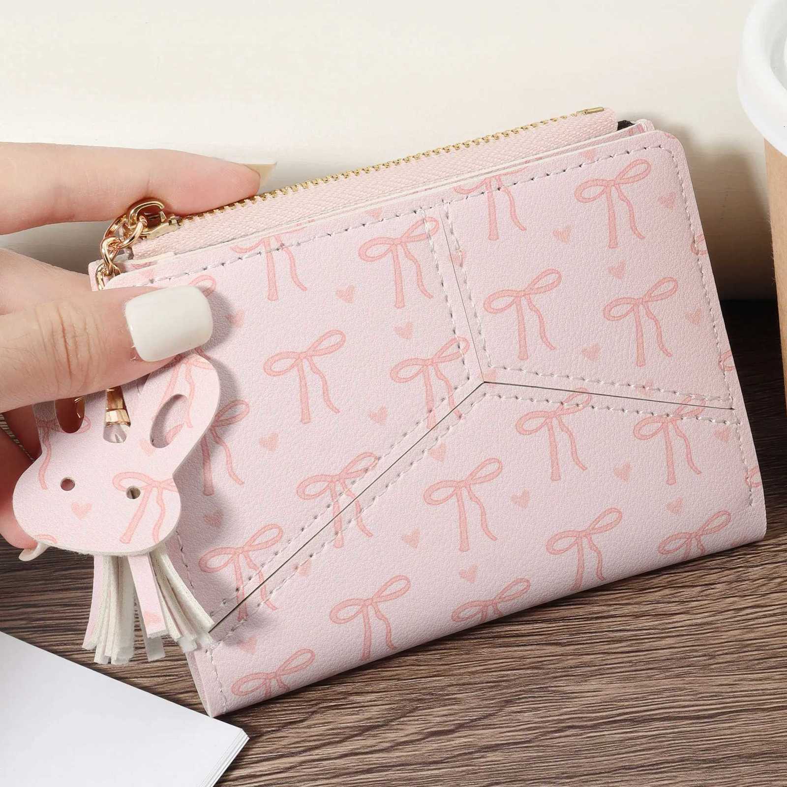 Womens Multifunctional Short High-Quality Credit Card Storage Bag Simple And Casual Multifunctional Card Holder Decorative MuT251119