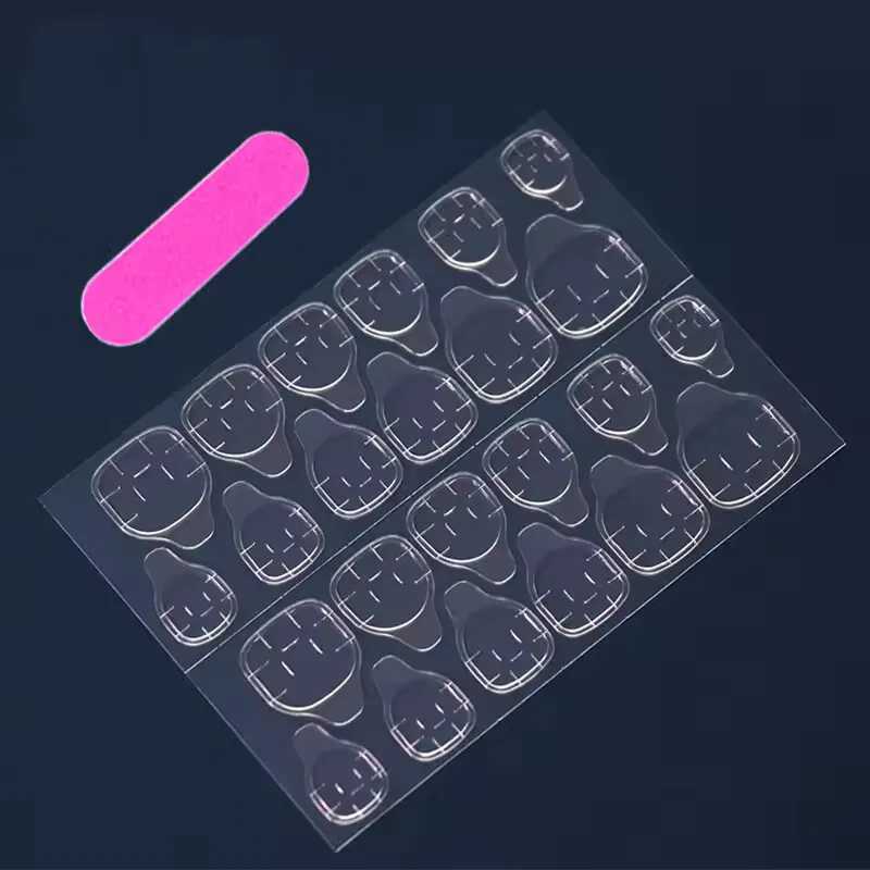 48Pcs Shiny Dark Brown Acrylic False Nails For Woman Oval Short Fake Nails Press Ons DIY Finger Tips Wholesale Manicure ToolT251118T251119
