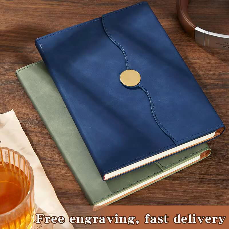 Promotional A5 Business Leather Pens Custom Company Corporate Notebook and Pen Gift Set