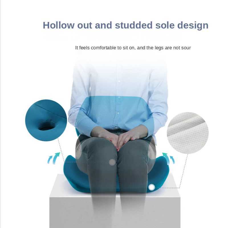 Memory Foam Seat Cushion Orthopedic Coccyx Office Chair Cushion Support Waist Back Car Seat Hip Pad Student PadM251119