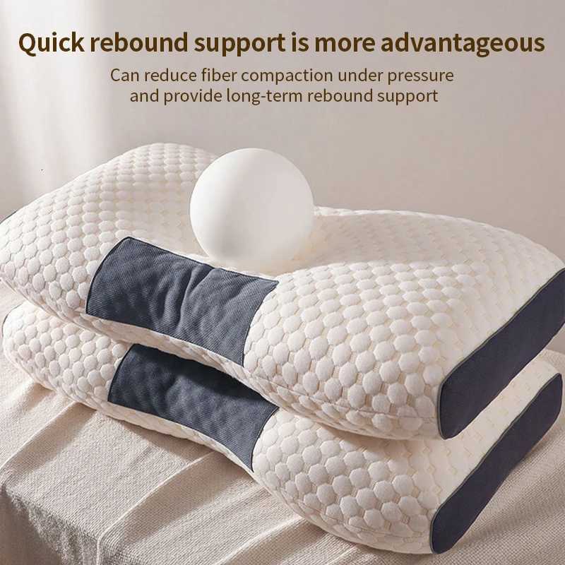 Neck Help Sleep And Protect The Neck Cervical Orthopedic Household Soybean Fiber SPA Massage For Sleeping NewM251119