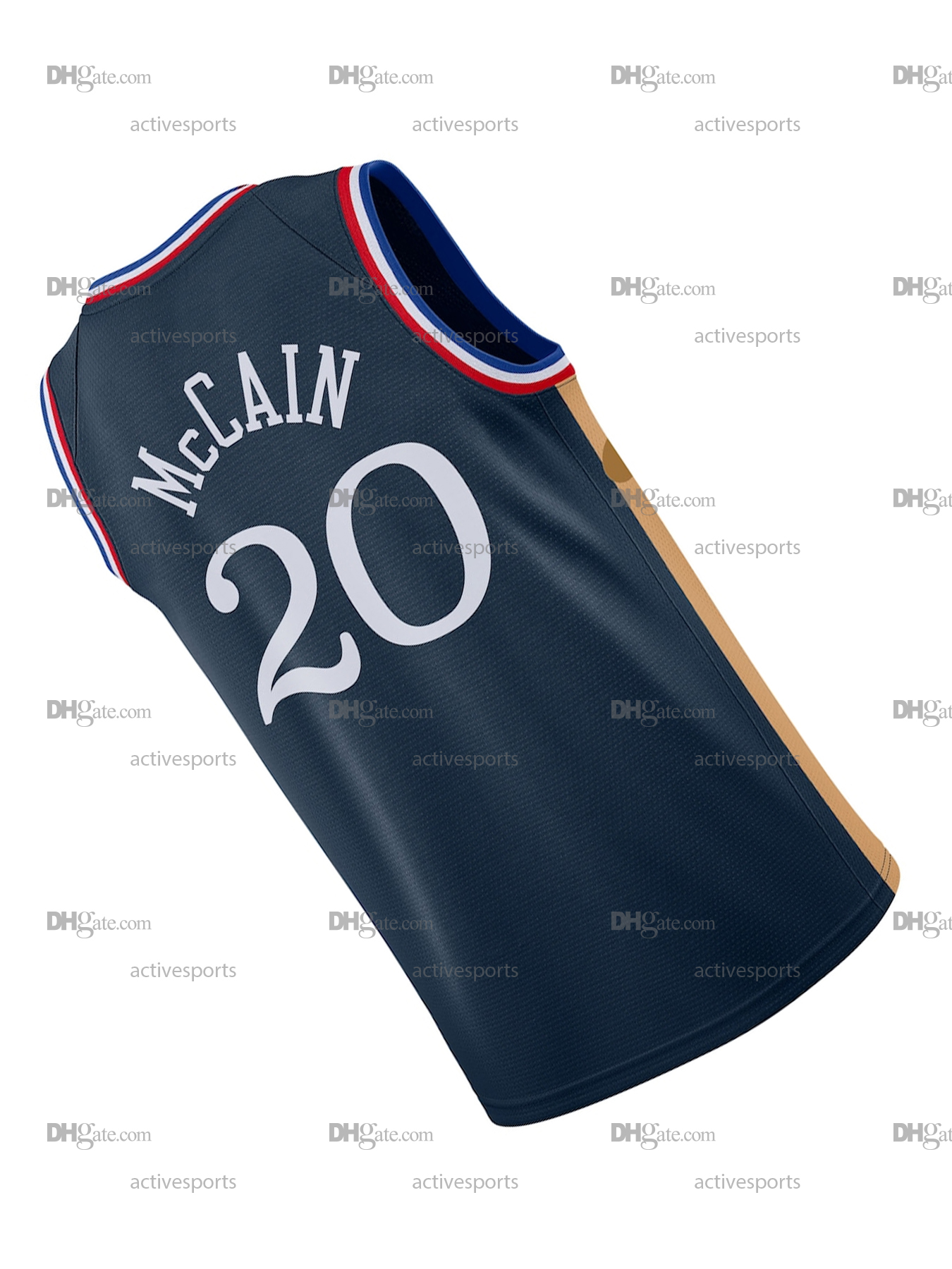 Mens Womens Youth Maxey Basketball Jersey Embiid George Edgecombe McCain Stitched Name number