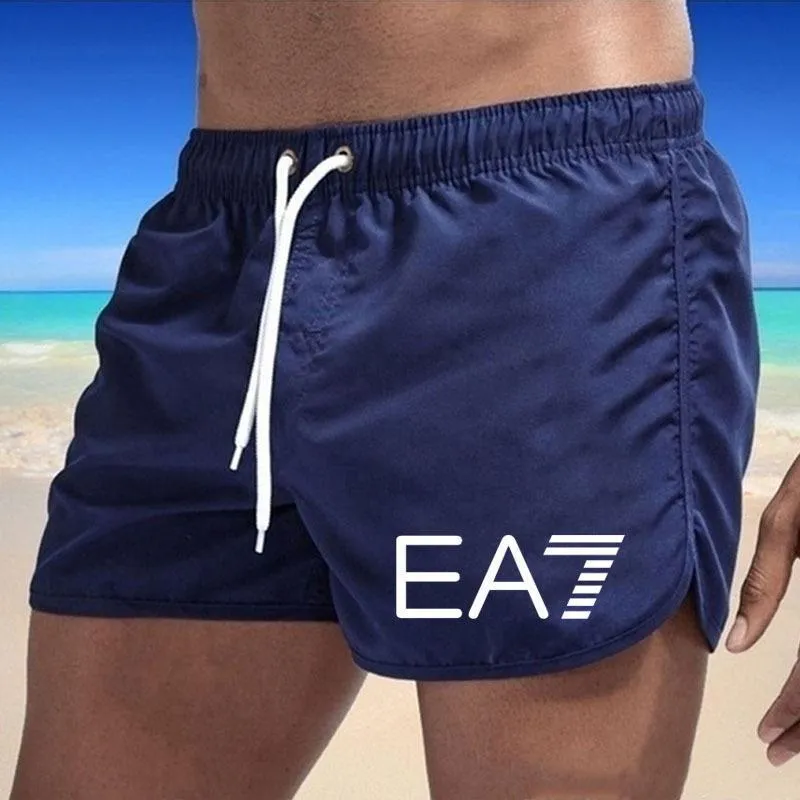 Mens Swimming Shorts Summer Colorful Swimwear Boy Swimming Pants Beach Shorts Mens Clothing