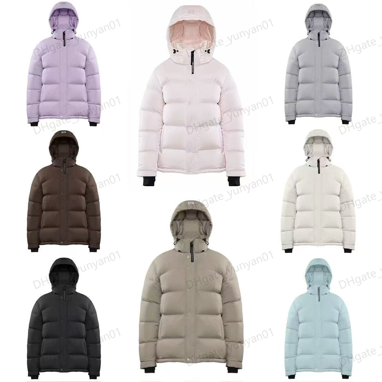 Designer Aritzia down puffer jacket women super puff short hooded vest branded waistcoat Canada down thickened extreme coId warm knee length jackets aritzia fleece