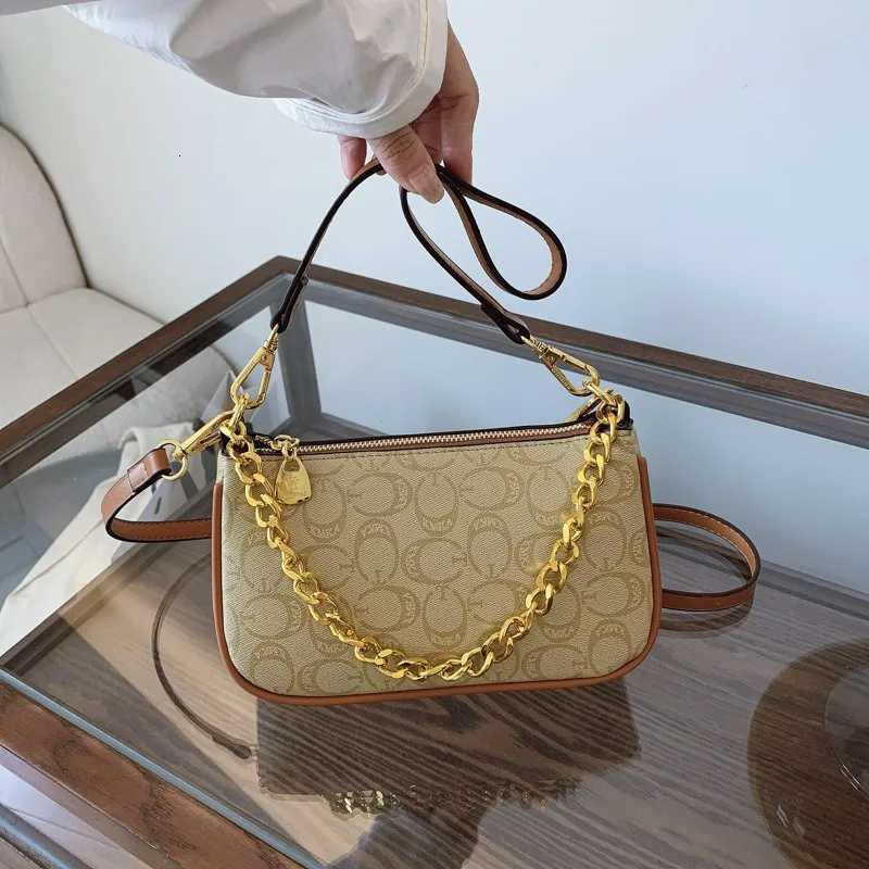 2025 New Vintage Monogram Chain Bag - Womens Small Crossbody/Shoulder Bag Elegant Stylish Premium Leather Handheld PurseW251119