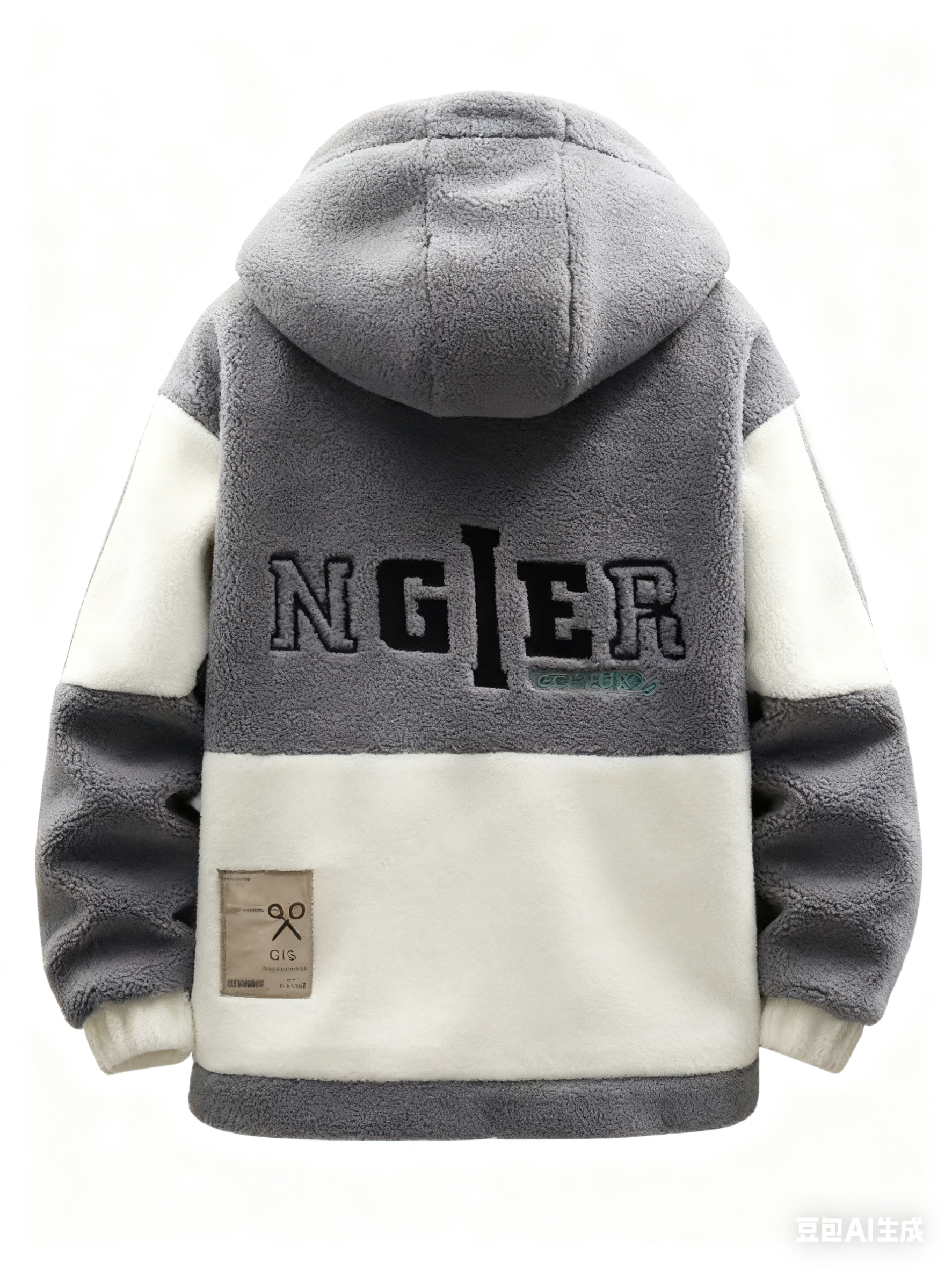 Men's Sherpa-Lined Thickened Hooded Jacket - Autumn Winter Casual Outerwear, Warm Fleece Lined Coat for Teenagers & Students