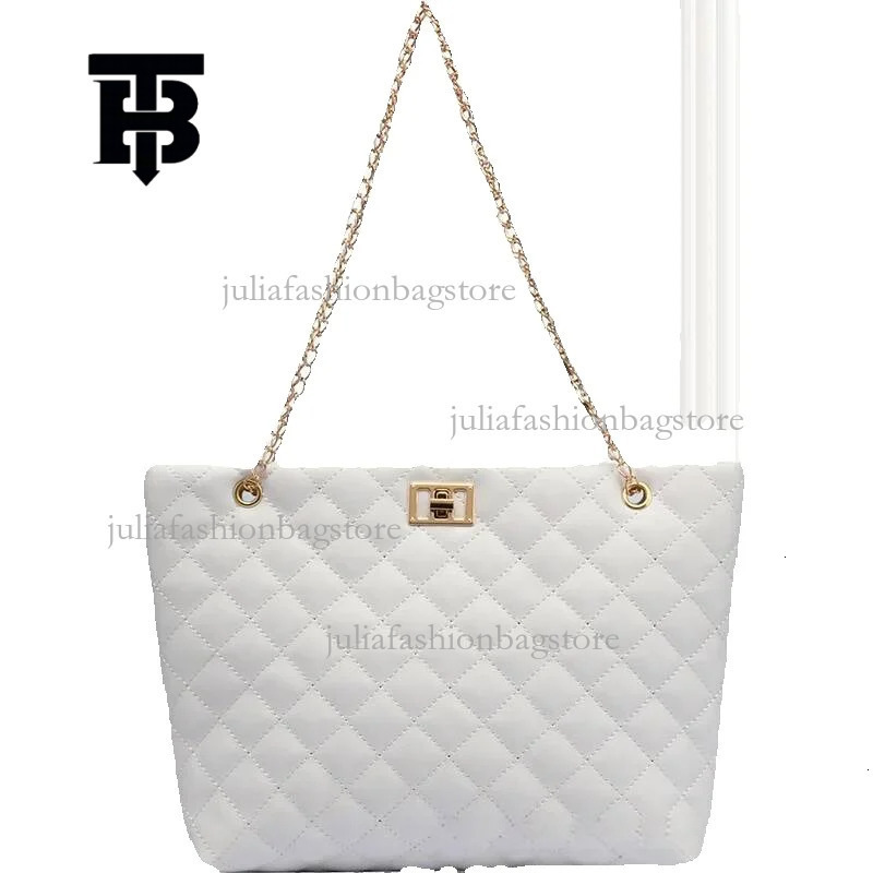 TB BHULAMTE Designer Women's Elegant Luxury Handbag Korean Edition Large Capacity Shopping Bag Simple Fashion Tote Bag Metal Buckle Shoulder Cros