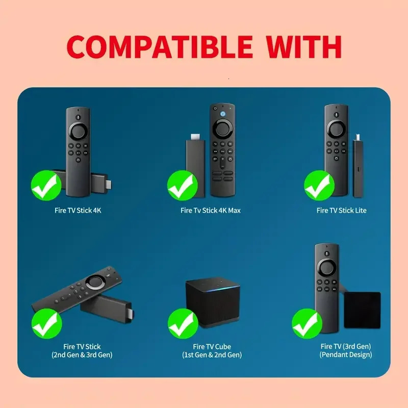 Replacement Voice Remote Control for Fire Stick TV 3rd Gen Smart TV Stick 4K MAX Lite Fire Cube Remote Works with Alexa 251114