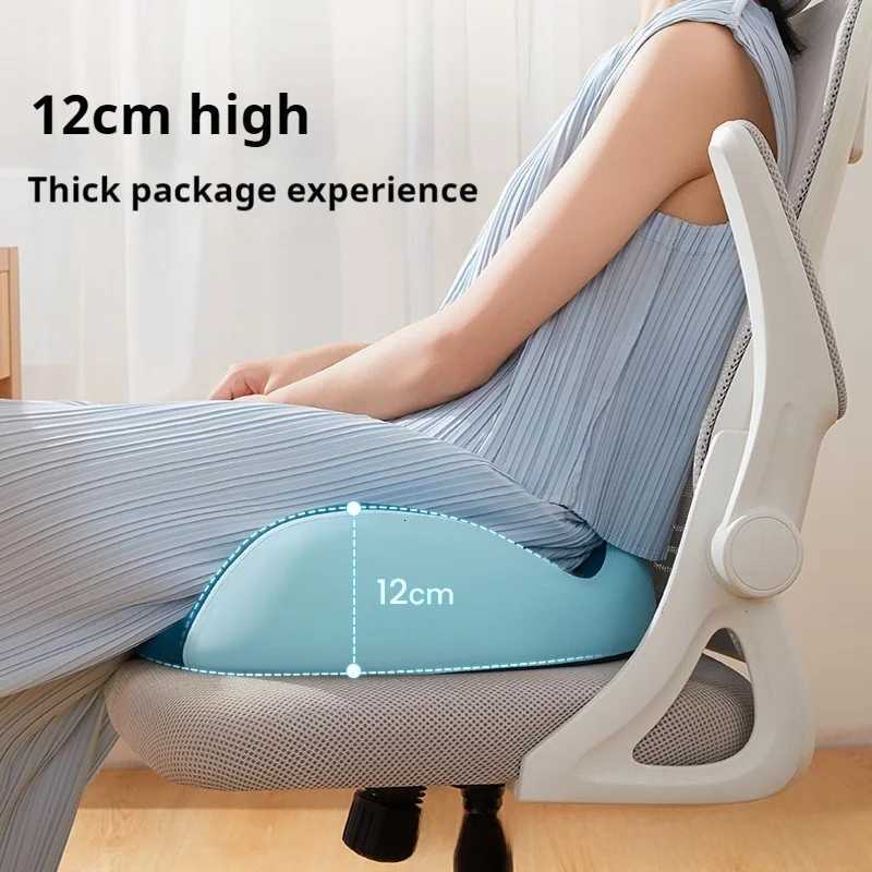 Memory Foam Office Chair Seat Cushion Posture Corrector Long Hours Sitting Comfortable Donut Height EnhancerM251119