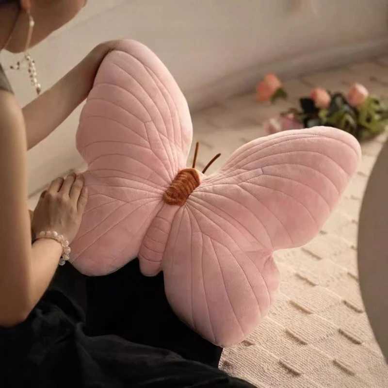 Butterfly Shaped Soft Butterfly Cushion Perfect Birthday Gift Home Decoration Cushionfor Home and Office UseM251119