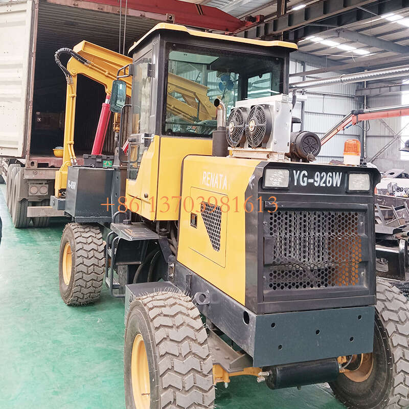 Powerful Guardrail Pile Driver with 500mm Max Pile Diameter