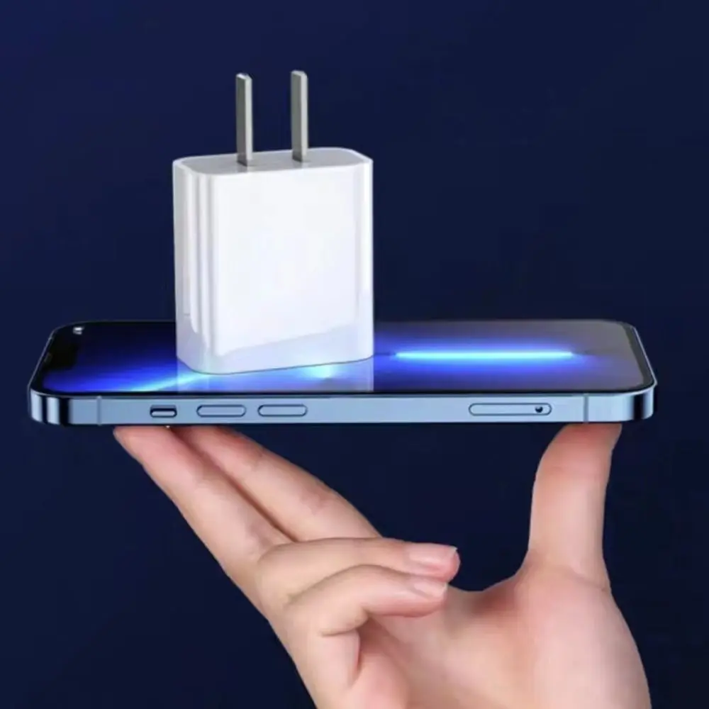 PD 20W Dual Port Charger Fast Charging White USB Charger High Performance