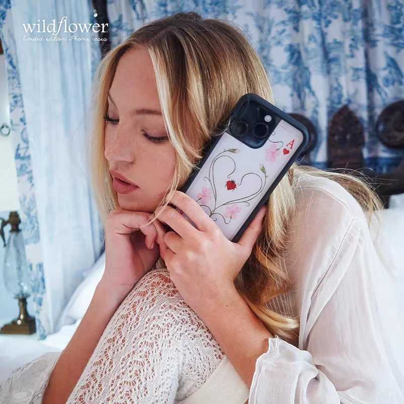 Wildflower Lila Moss Dreamy s Phone Case for iPhone 12 13 14 15 16 17 Pro Max Plus Air 17pro WF 3D A Cover Cases Y251118