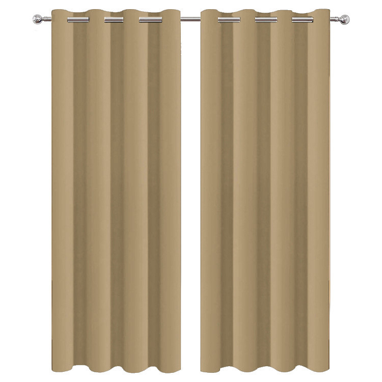 B368 curtains solid color curtains high precision finished curtain fabric blackout fabric wholesale