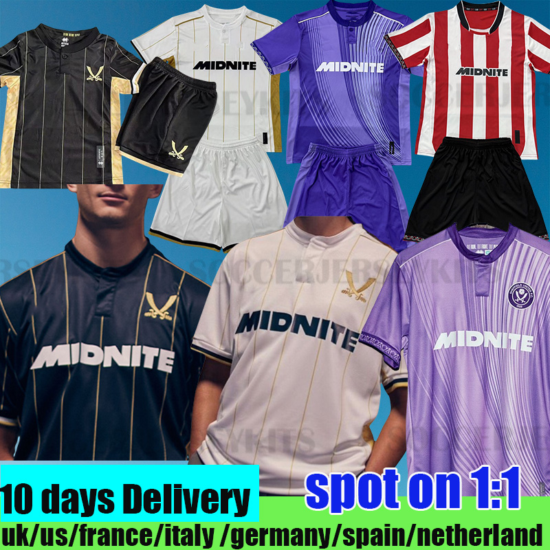 sheffield unitedfootball 25 26 kit purple Sheffield Uniteds 2025 2026 Kit away soccer jerseys football shirts men and kids sheffield goalkeeper football shirts