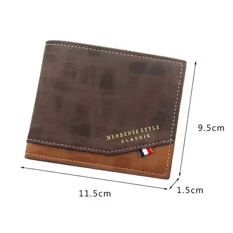 Personalized Custom Name Coin Pocket Small Wallet Free Engrave Men Wallets Card Holder Frosted Men Purses Fathers Day GiftsT251119