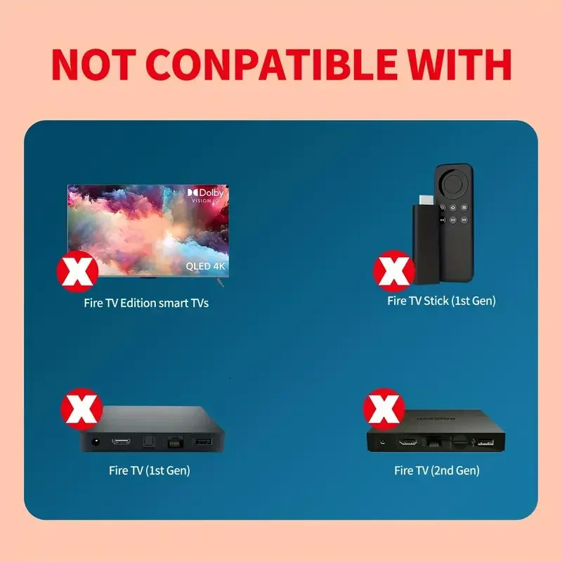 Replacement Voice Remote Control for Fire Stick TV 3rd Gen Smart TV Stick 4K MAX Lite Fire Cube Remote Works with Alexa 251114