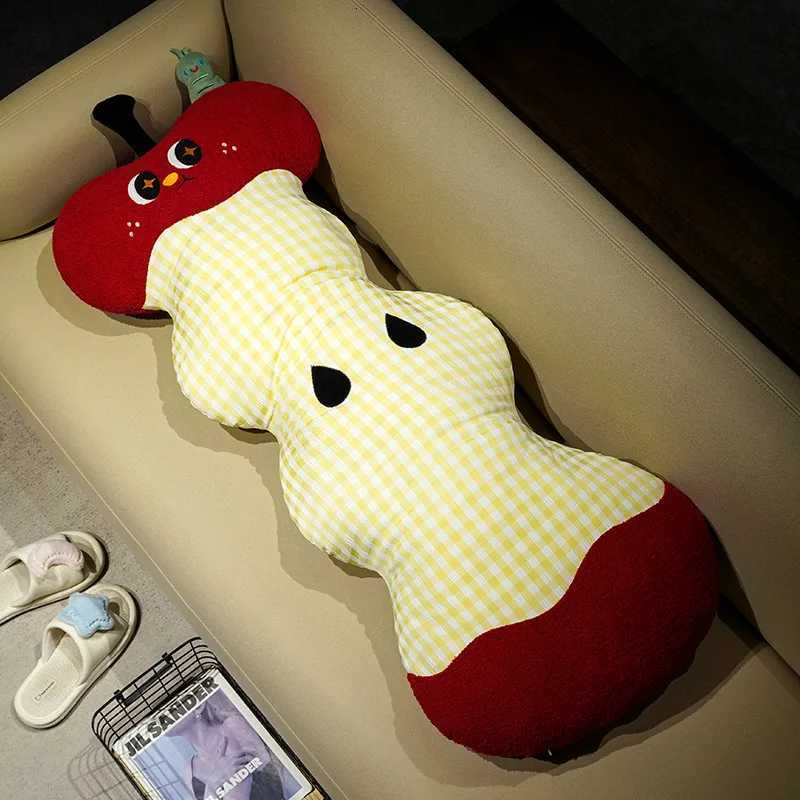 2025 New Big Eye Red Apple Long Bed Sleeping Side Sleep Large Back Cushion Can Be Removed and WashedM251119