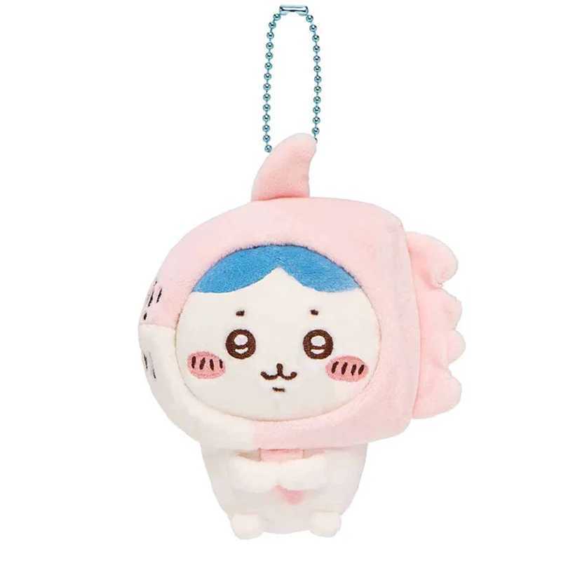 New Arrival Kawaii Chiikawas Cute Marine Animal Plush Doll Hachiware Usagi Plush Keychain Pendant Cute Cartoon Bag Charm Gift T250419