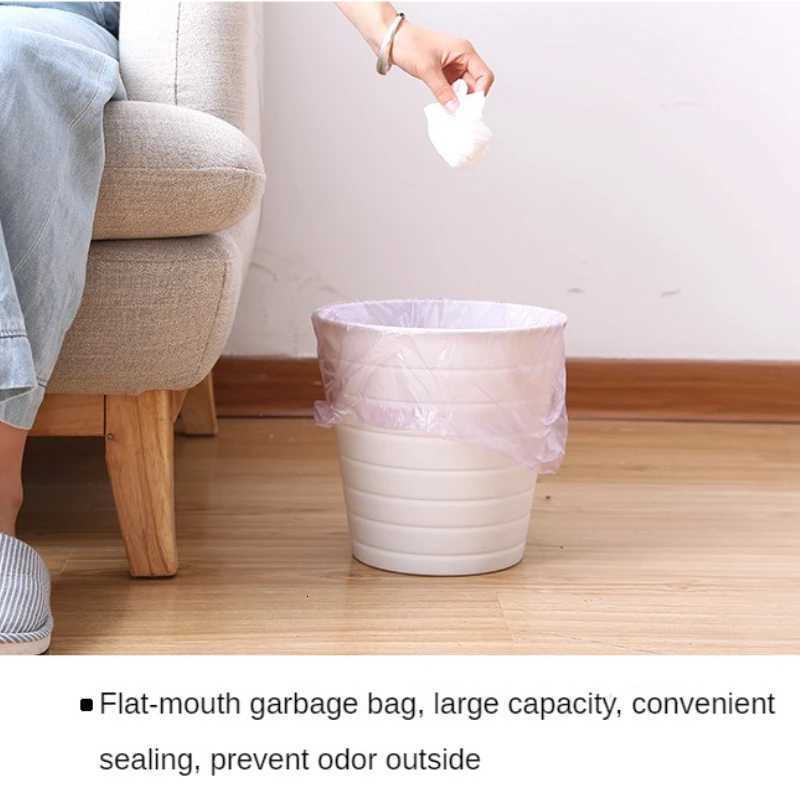 5 Rolls/pack Household Disposable Trash Pouch Small Trash Bags Kitchen Storage Garbage Bags Cleaning Waste Bag Plastic Bag C251119