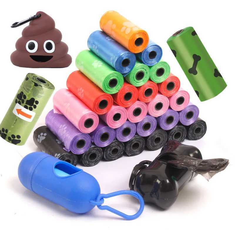 Dog Poop Bag Outdoor Cleaning Poop Bag Outdoor Clean Pets Supplies for Dog Refill Garbage Bag Pet Supplies C251119