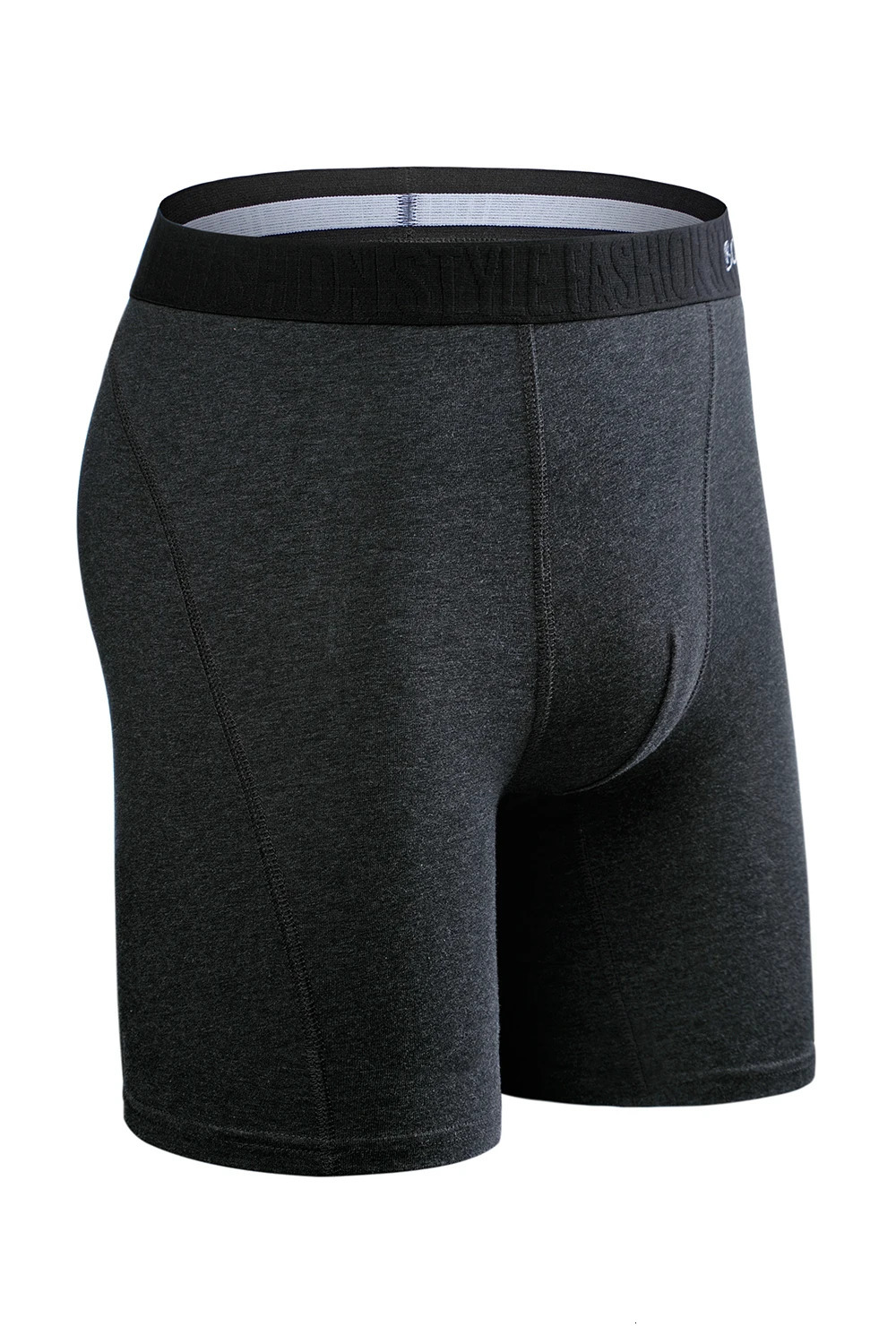 BONITO 5piece set mens boxing long leg underwear natural cotton sexy shorts top 250417
