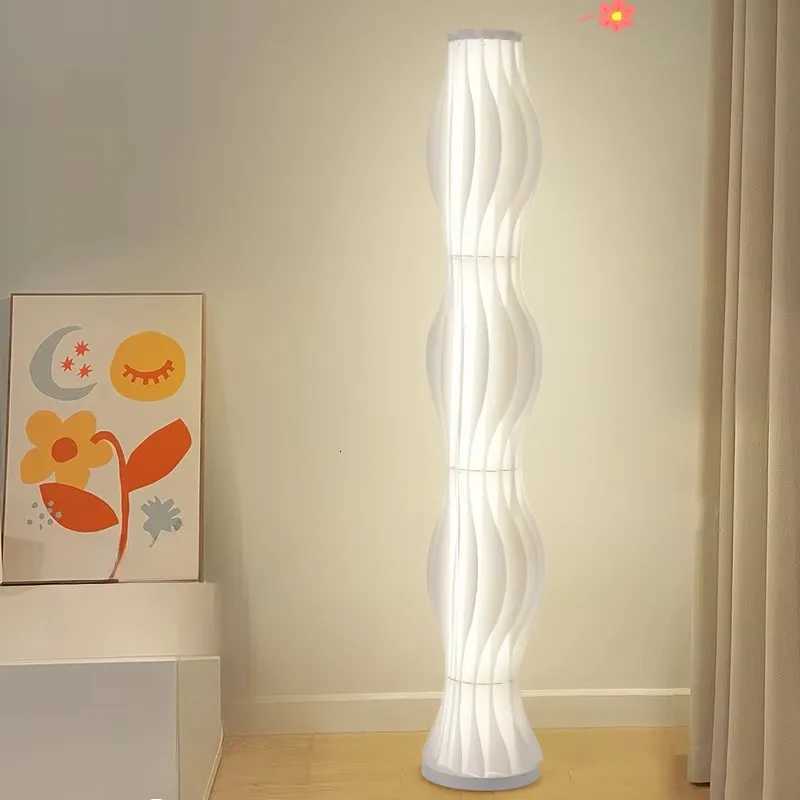 Nordic Cream Style Living Room Bedroom LED Grass Skirt Atmosphere Floor Light M251119