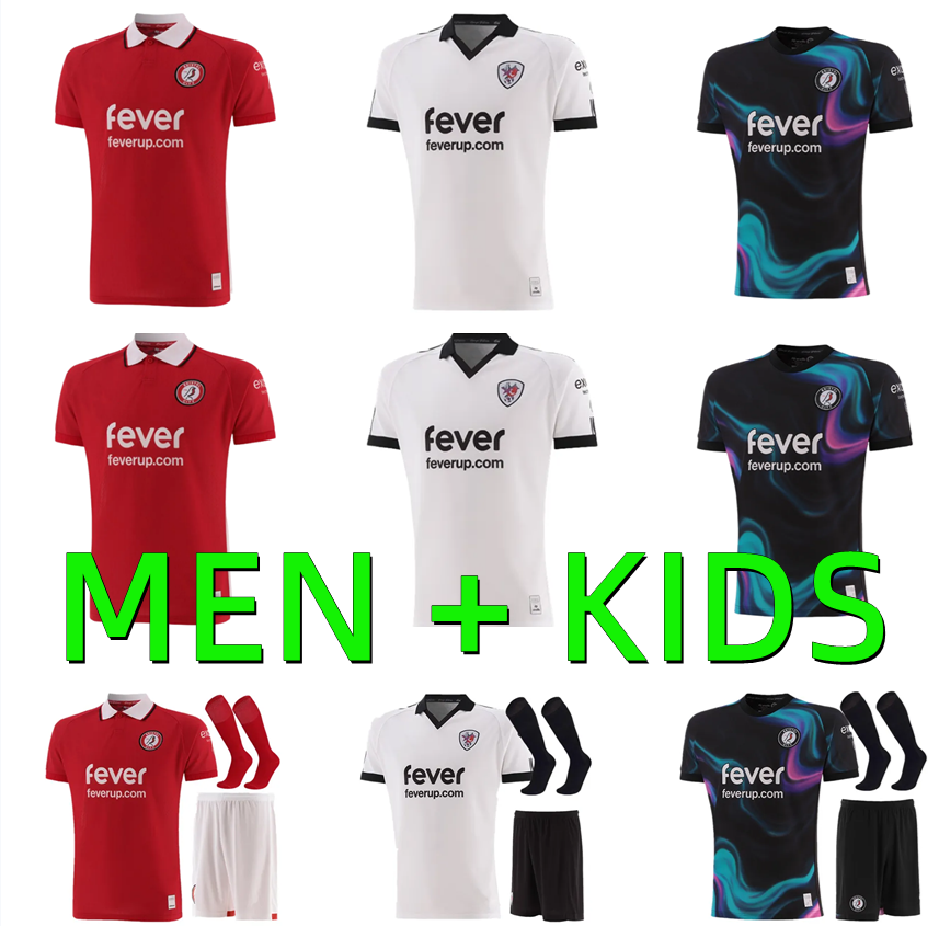 25 26 Bristol soccer jerseys Citys 2025 2026 Mehmeti YU TWine camisetas de futbol football shirts Men Kids Kits full sets