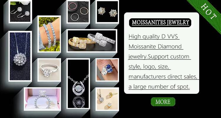 Lifeng Jewelry Customization Available Hip Hop Rings Iced Out 925 Silver Jewelry Gold Plated Men Engagement Moissanite Rings