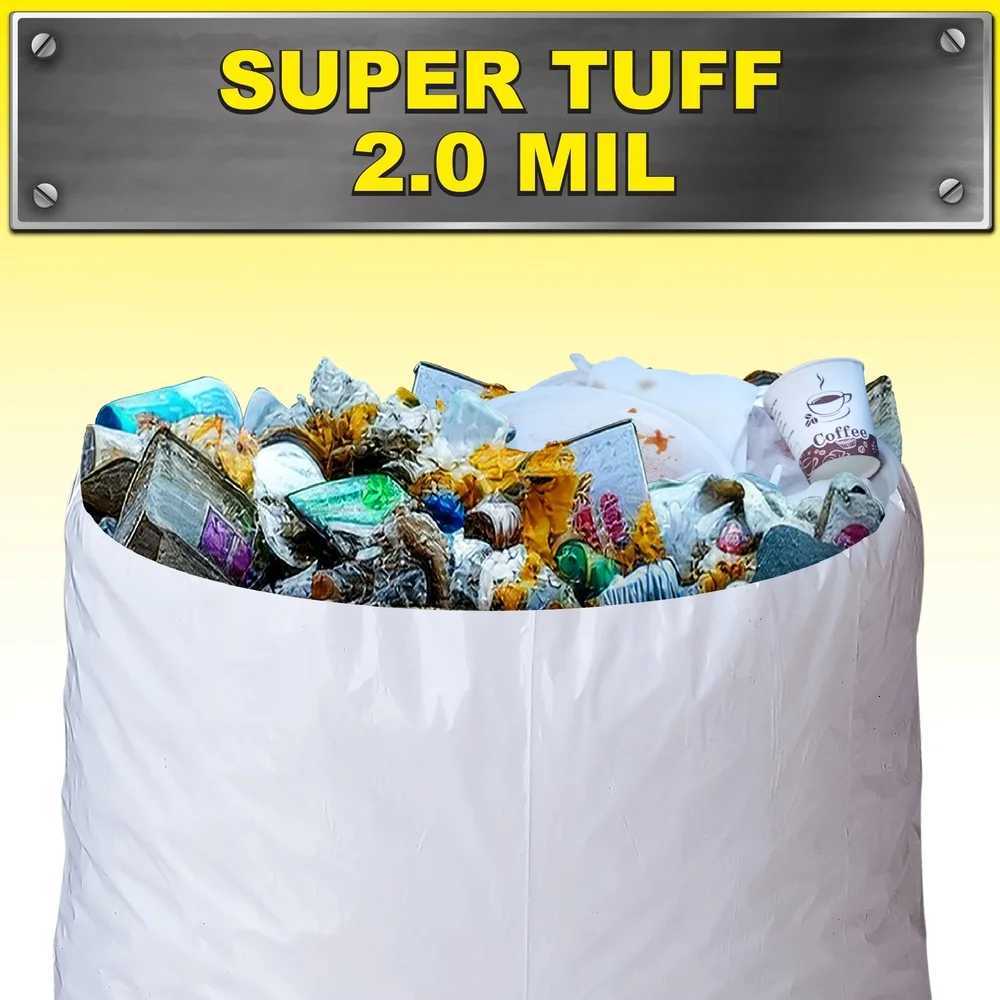Heavy Duty 20 Gallon Trash Bags 20 Count Twist Tie Closure Odor Control Fresh Scent Durable Compactor Bags Home Kitchen Cleanup C251119