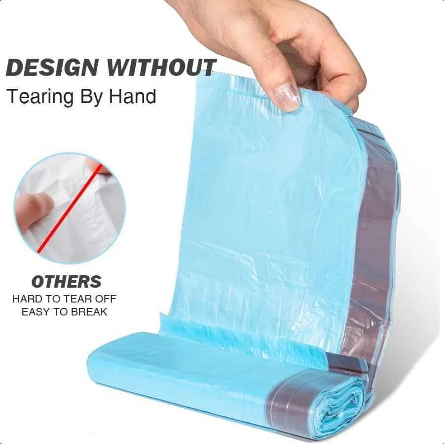 4 Gallon Small Trash Bags NoTearing Drawstring Garbage Bags for Bathroom Kitchen Beachside Breeze Scent 60 Count C251119