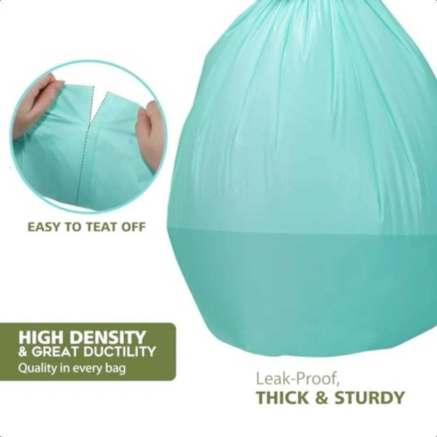 Compostable Trash Bags 13 Gallon Tall Kitchen 45 Count Biodegradable Trash Bags 13 Gallon Garbage Bag Large Compost Bag for Kit C251119