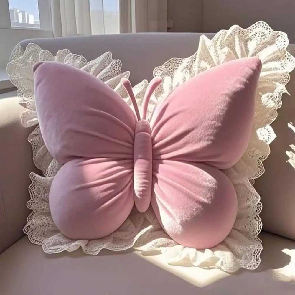 1pcs Princess Butterfly Office Living Room Bow Bedroom Car Sofa Cushion Home New Room Home Garden DecorM251119