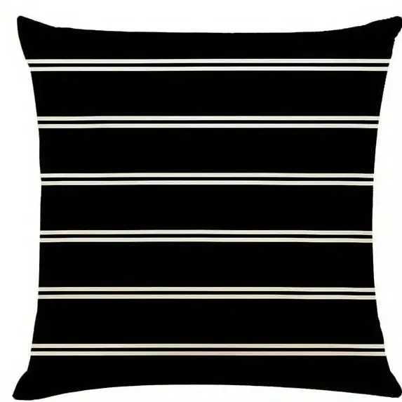 Home Decor Black And White Geometric Pattern Covers Pattern Cushion Cover Suitable For Sofa Bedroom Car CoverM251119