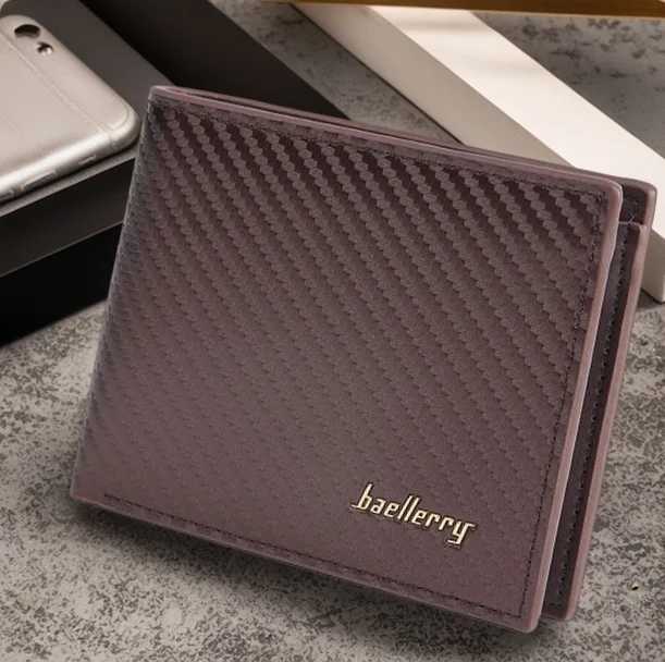 Custom Engraved Mens Short Wallet PU Leather Zipper 5 Card Slots Gift for HusbandT251119