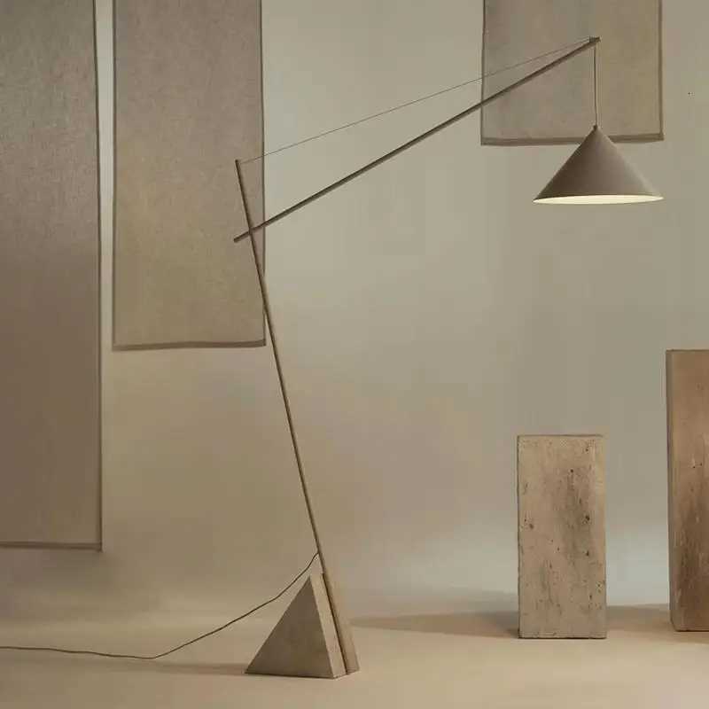 Light French Floor Lamp Nordic Modern Living Room Lamp Bedroom Marble Standing Lamp Fishing Lamp Home Decoration Lamp LED Light M251119