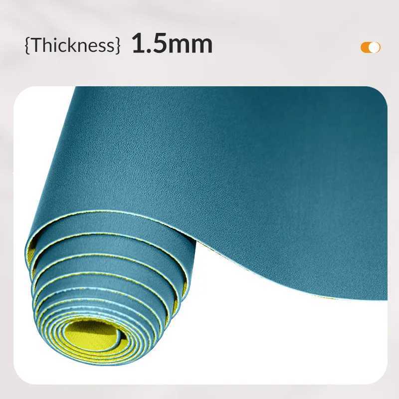Zyan 1.5mm ultra-thin Portab Foldab storage anti slip matte natural rubber yoga mat for exercise and fitness gym fitnessXJ250419