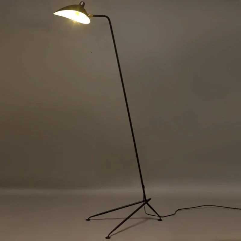 Designer Serge Tripod Floor Lamp Spider Stand Light Loft Industrial Living Room Bedroom Decor Indoor Lampshade Can Rotate M251119