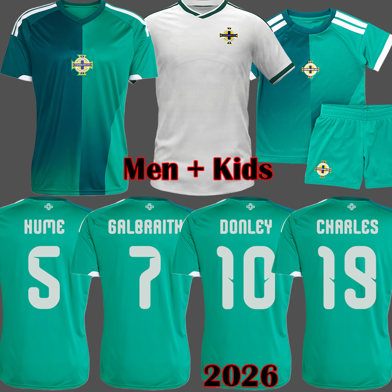 Northern Ireland jersey 2026 2027 Ireland 2025 special KIT soccer jerseys uniform Fans player26 27 mens kids BRADLEY PRICE GALBRAITH DEVENNY football shirts 2XL