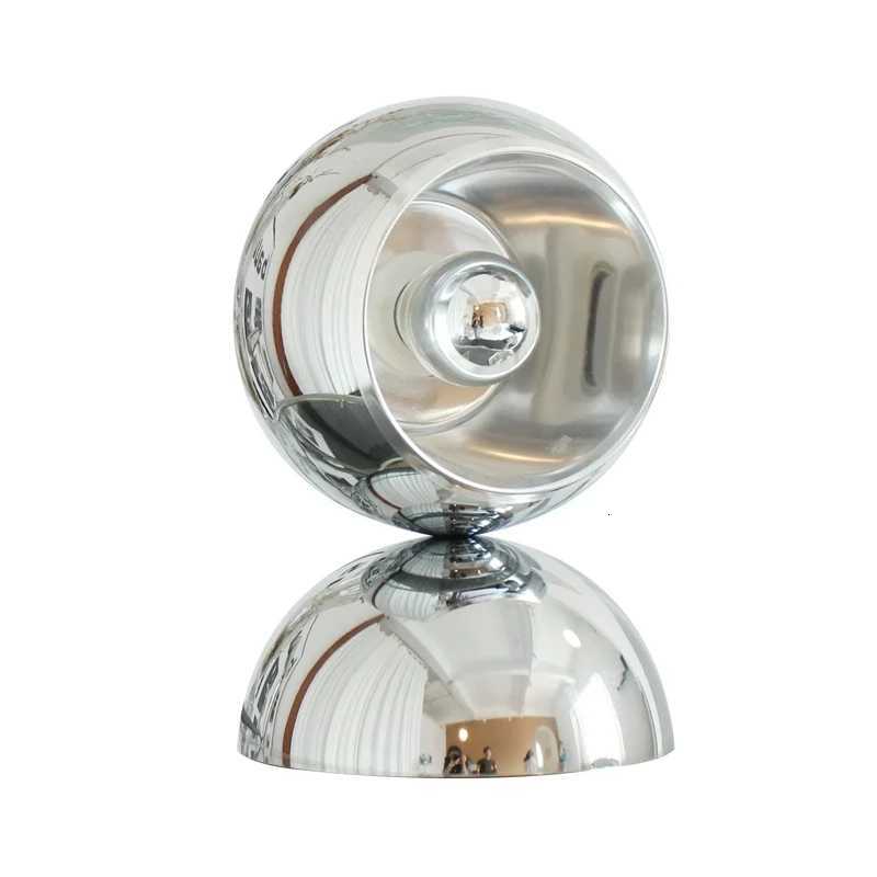 Modern Living Room Decoration Floor Lamp Stainless Steel Retro Round Ball Bedroom Rotating Standing Lamp LED Lighting Desk Light M251119