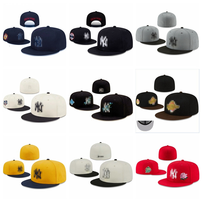 Ball Caps NYC letter Baseball caps High quality unisex gorras bones golf men women fashion sport brand Full Closed Fitted Hats