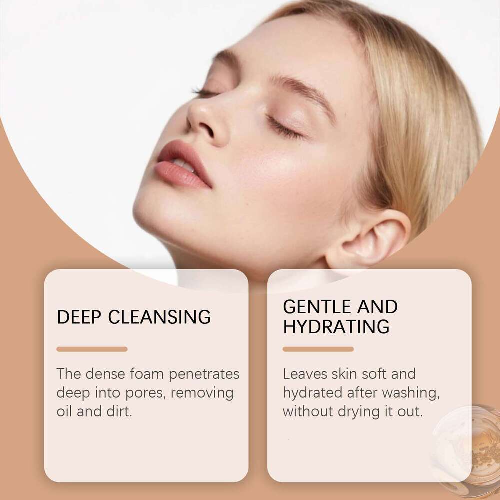 Viareline Gentle Care Cleansing Skin Smooth Moisturizing Hydrating Facial Cleanser